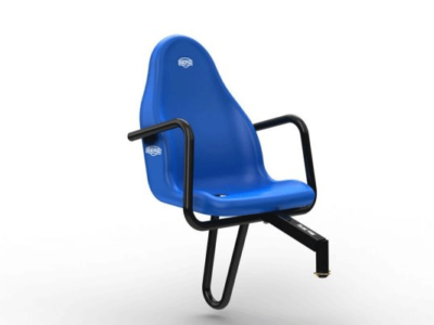 כסא נוסף למכונית פדלים בצבע כחול