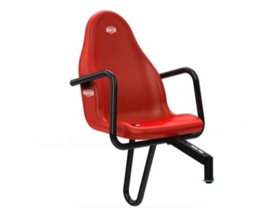 כסא נוסף למכונית פדלים בצבע אדום