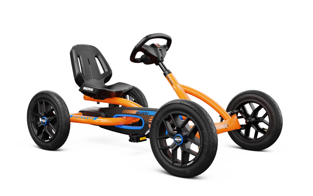 מכונית פדלים דגם Buddy Orange של חברת BERG מהולנד לגיל 3-8