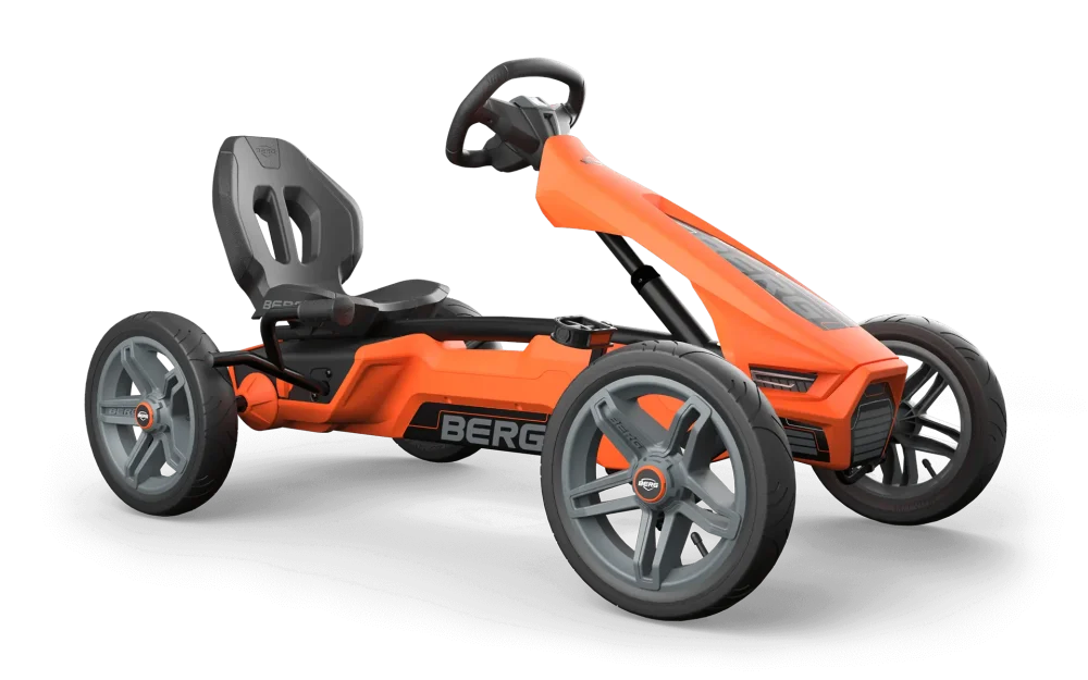 מכונית פדלים דגם BERG RALLY ORANGE לגיל 4-12