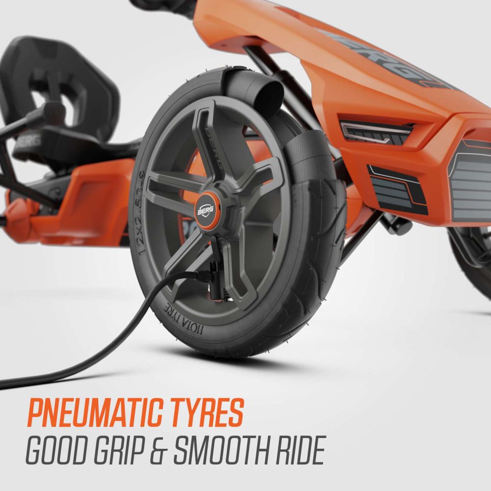 ⁦מכונית קארטינג פדלים של חברת Berg מהולנד דגם Rally NRG Orange לגיל 4-12⁩ – תמונה ⁦12⁩