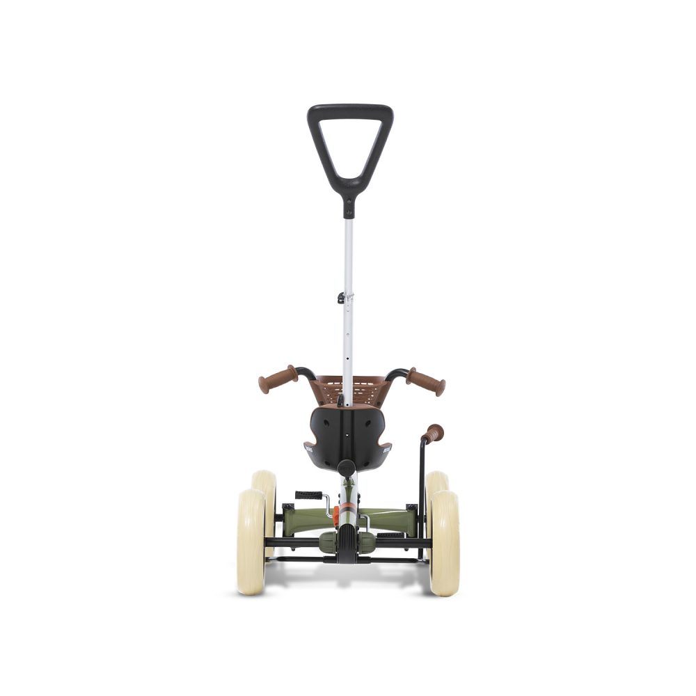 ⁦בימבה דחיפה ופדלים ירוק דגם "Buzzy Retro Green 2-in-1" של חברת BERG מהולנד לגיל 2-5 כולל ידית דחיפה מתכווננת⁩ – תמונה ⁦3⁩
