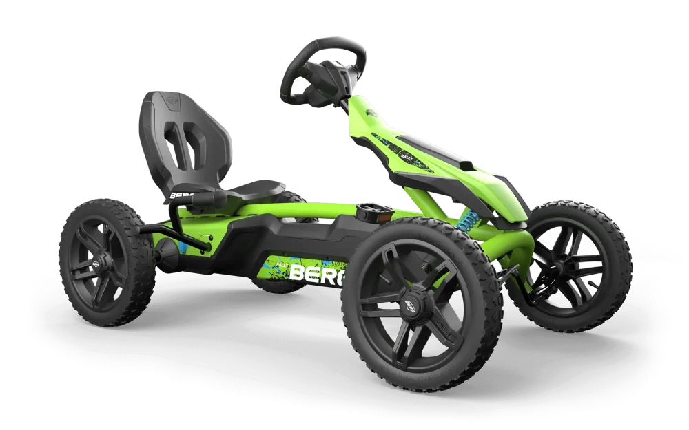 קארטינג פדלים של חברת BERG מהולנד דגם DRT Green לגיל 4-12