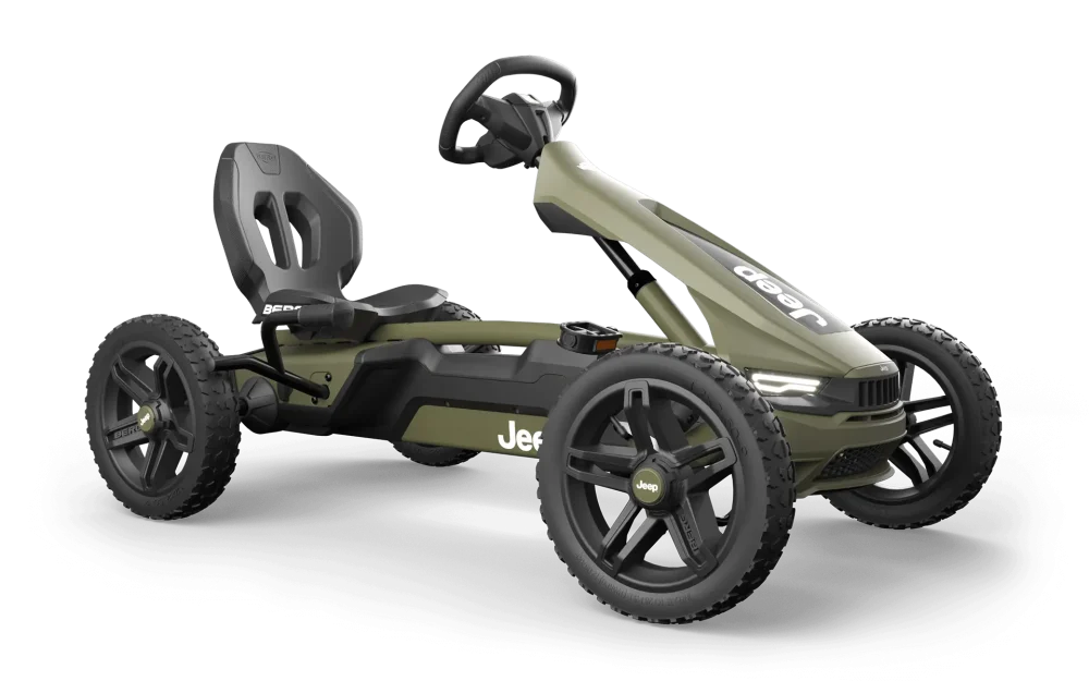 קארטינג פדלים של חברת BERG מהולנד דגם Rally Cherokee JEEP לגיל 4-12