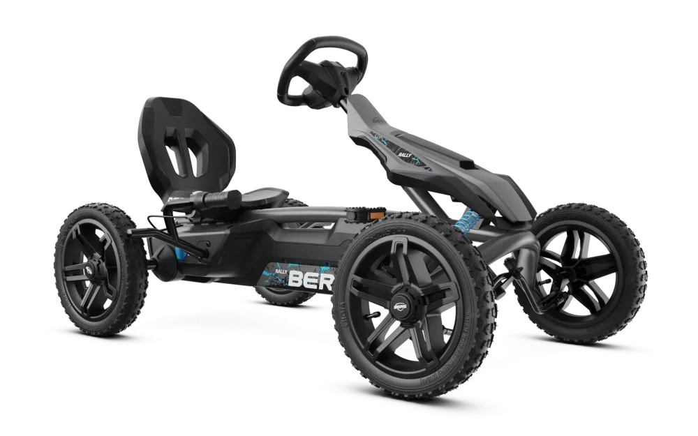 רכב פדלים לילדים Rally DRT Black עם 3 הילוכים של חברת BERG מהולנד